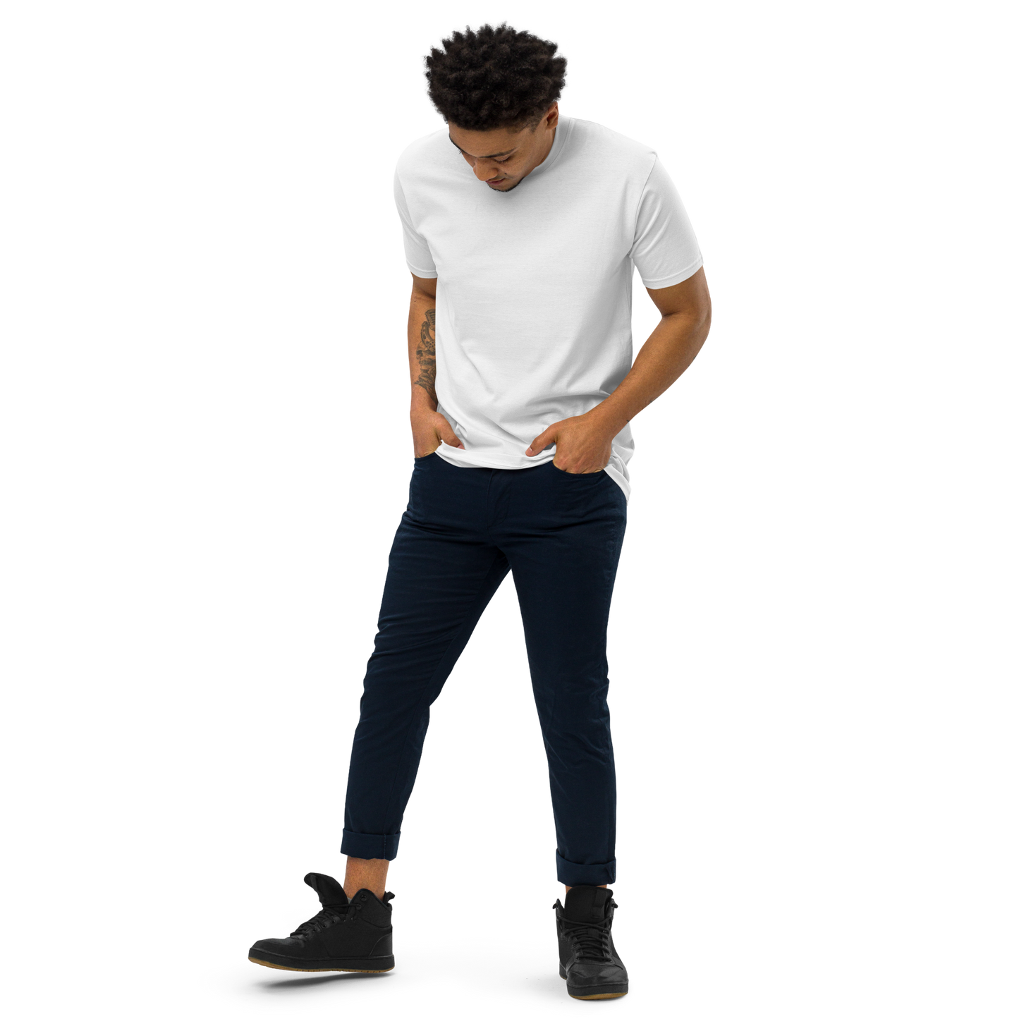 Say It - White Tee (Black Ink)