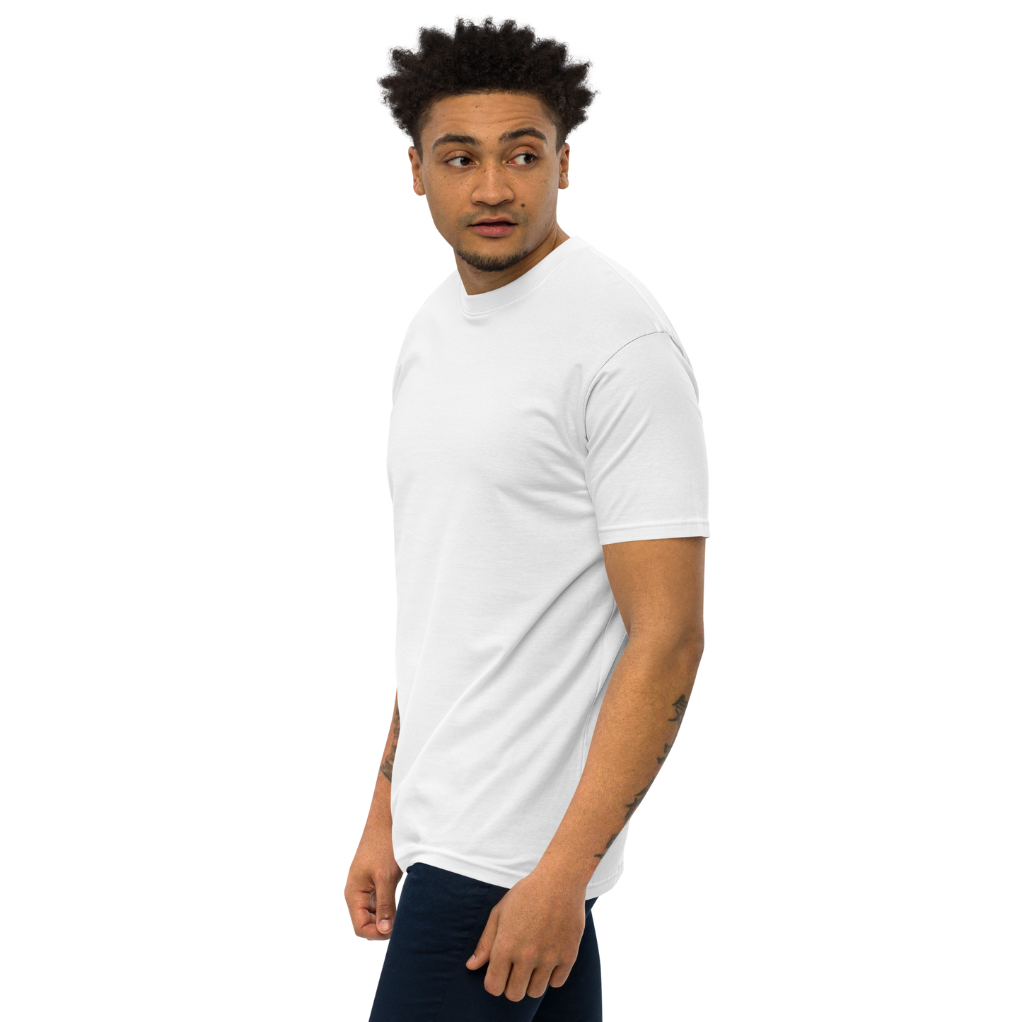 Say It - White Tee (Black Ink)