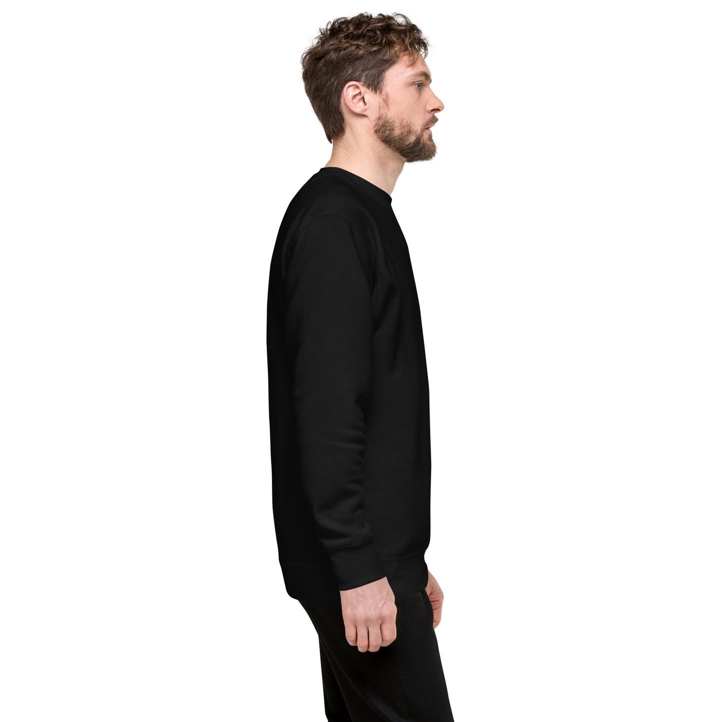 F*CK Normal - Black Pullover (Neon Yellow Ink)