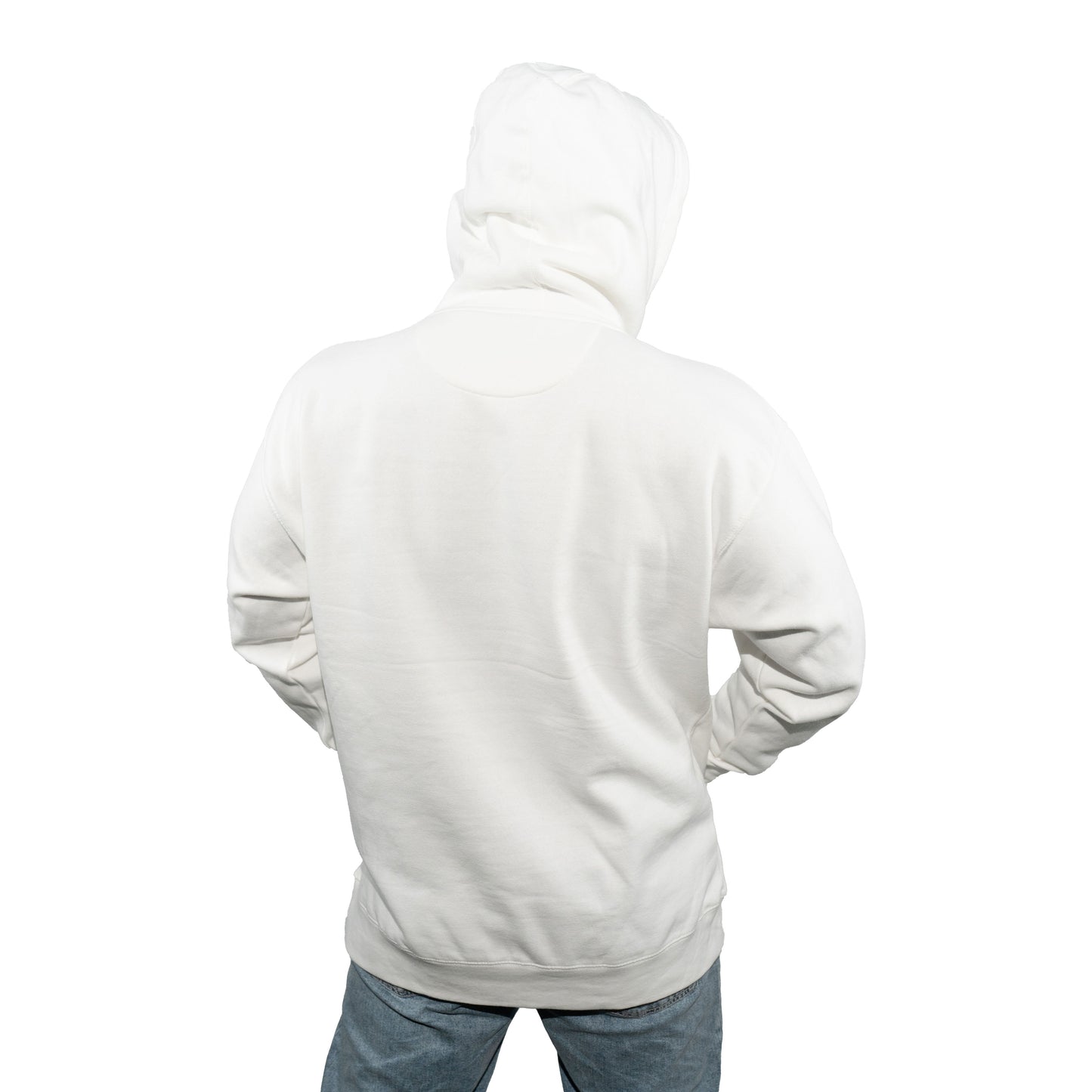 Do Epic Shit - White Hoodie (Black Ink)